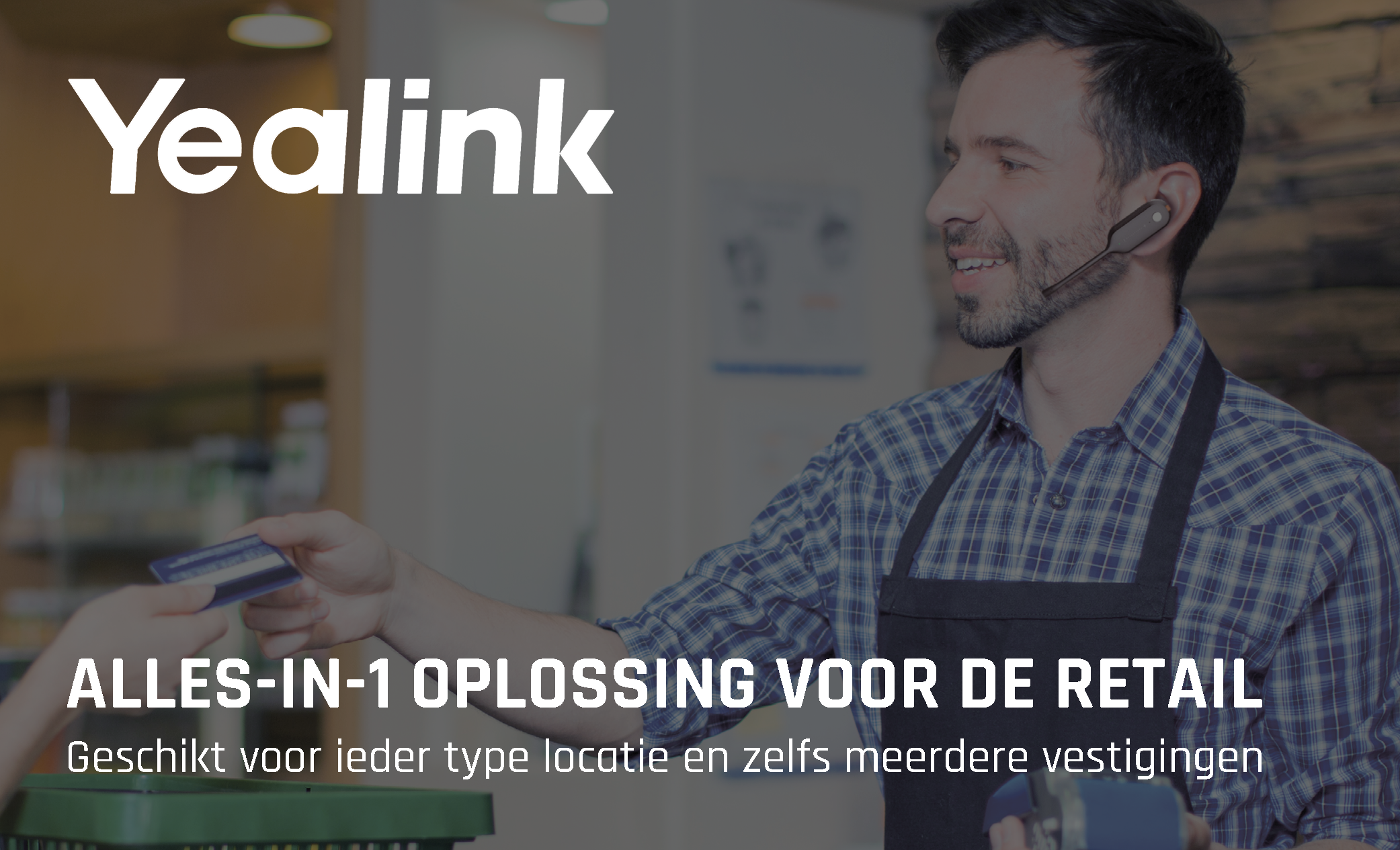 Alles in één draadloze communicatie oplossing voor de Retail